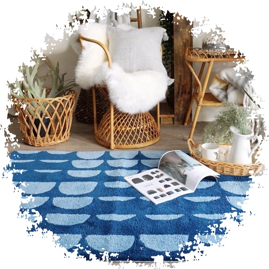 北欧 フィンレイソンのラグ