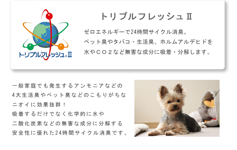 トリプルフレッシュ詳細