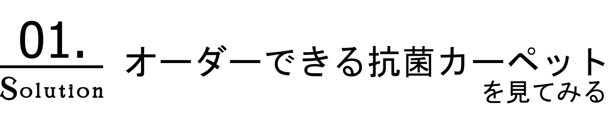 100サイズ抗菌・防臭カーペット特集