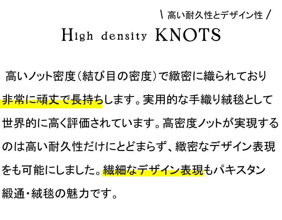 パキスタン緞通・絨毯について