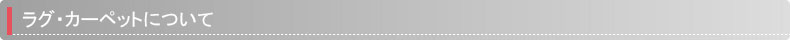 ラグ・カーペットについて