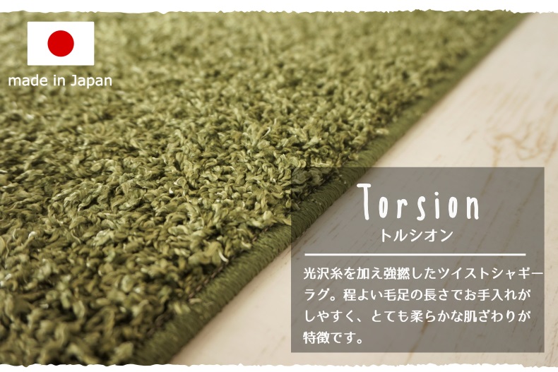 シャギーラグ　トルシオン