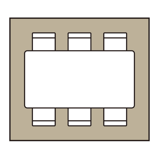 約4.5帖サイズ約240×240cm