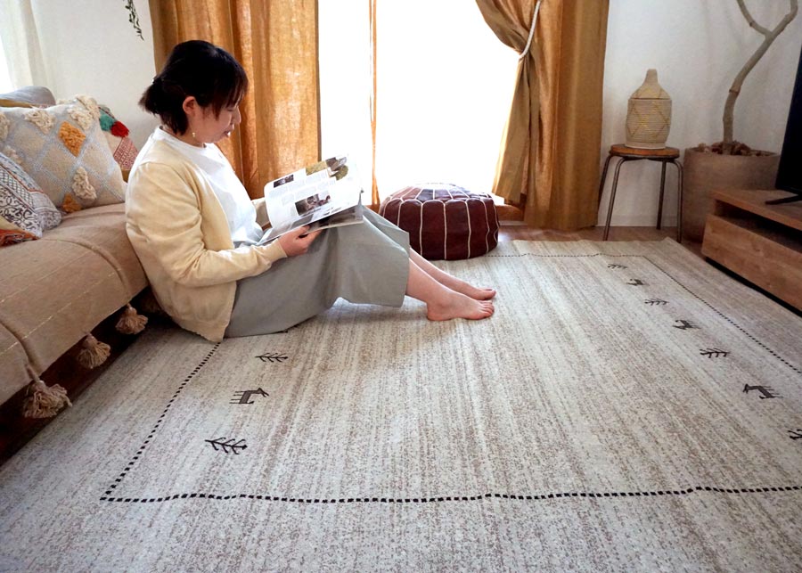 ナチュラルな配色