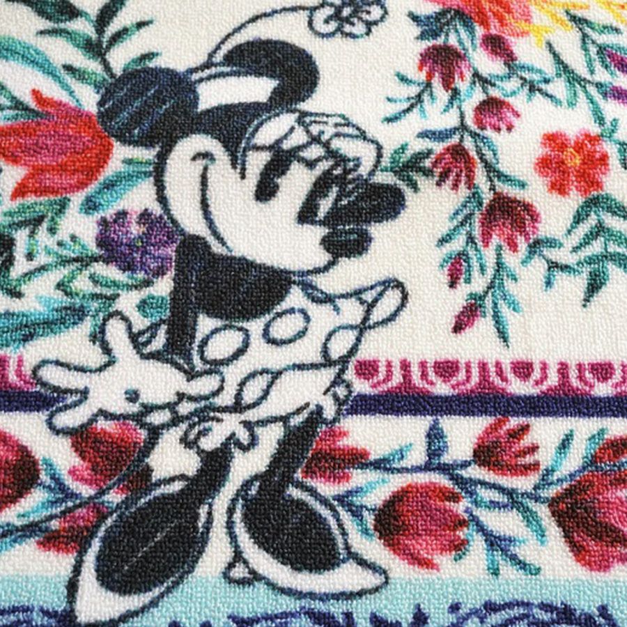 DISNEY】おしゃれなディズニーラグ＜MICKEY/Royal garden RUG