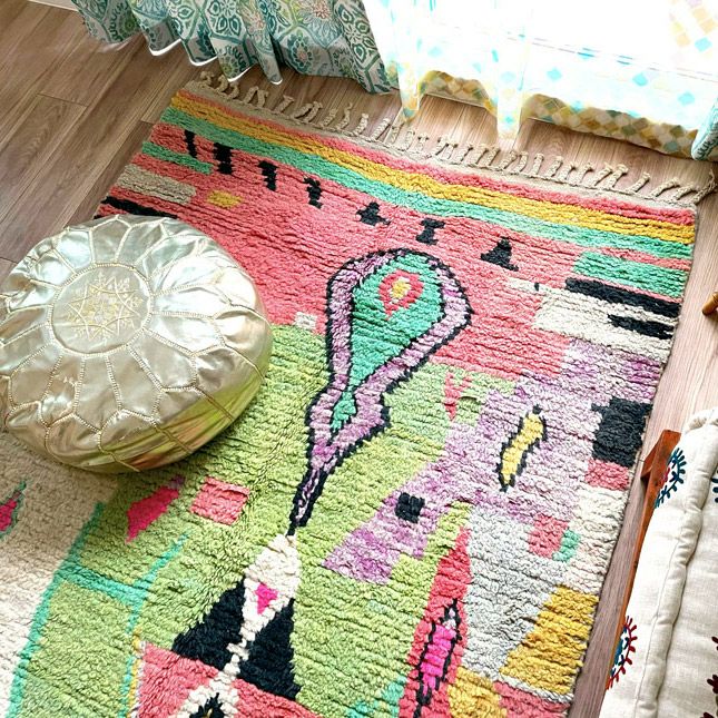 モロッコ発！世界に1枚だけのヴィンテージカーペット・ラグ『ボシャル
