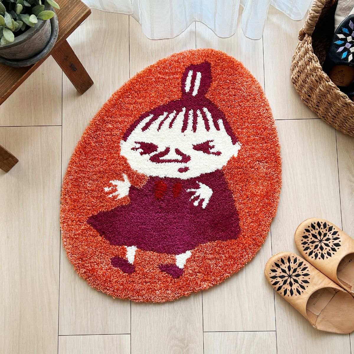 おしゃれなムーミンマット【MOOMIN-ムーミン】＜びっくり！リトルミイ